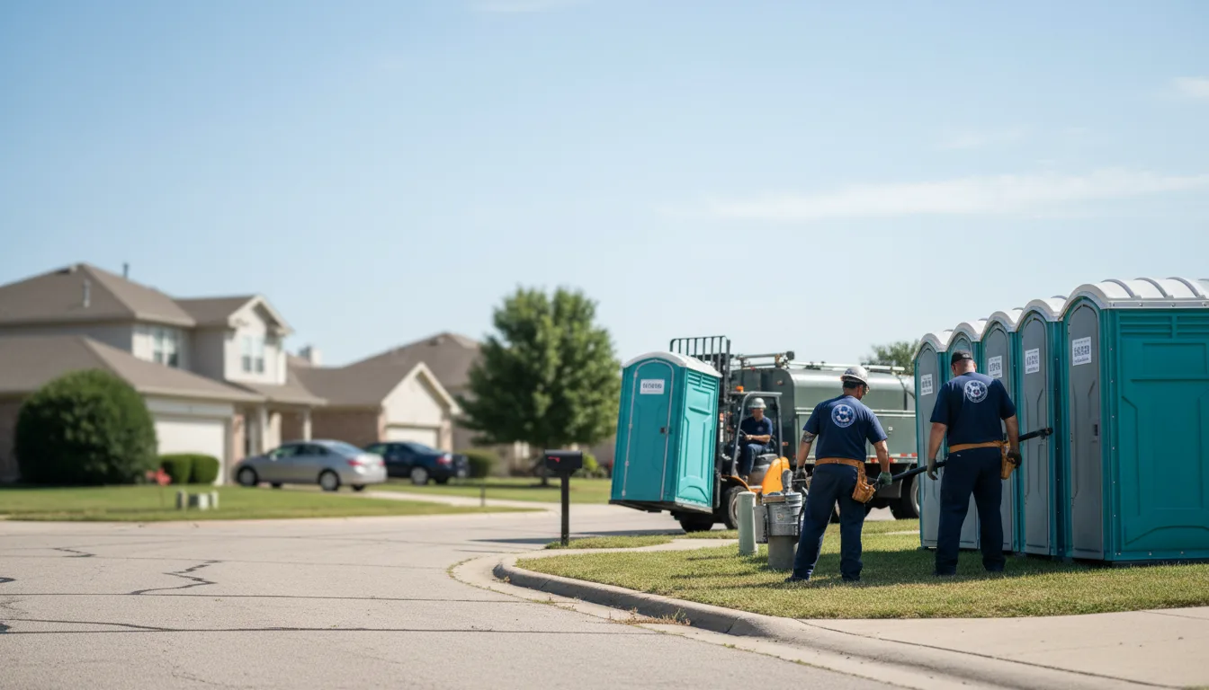 Porta Potty Rental in Lawrence, NE near me